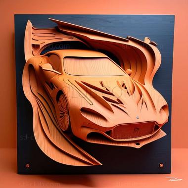 3D модель Aston Martin Vulcan (STL)